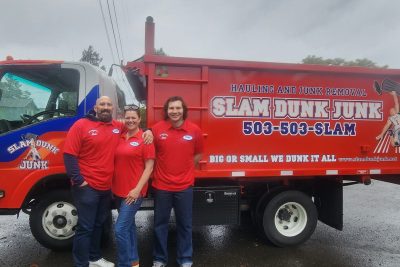 Slam Dunk Junk Truck in Portland Oregon