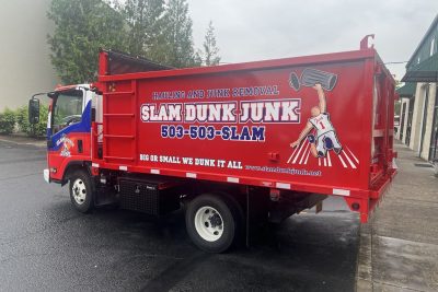 Slam Dunk Junk Truck in Portland Oregon