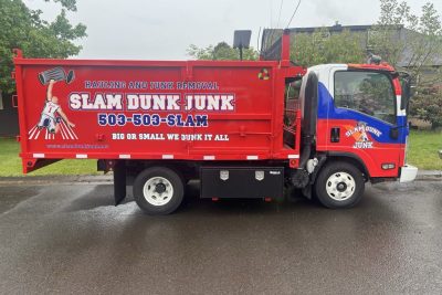 Slam Dunk Junk Truck in Portland Oregon