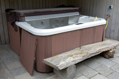 Hot Tub Removal in Portland Oregon by Slam Dunk Junk